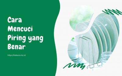 Cara Mencuci Piring yang Benar