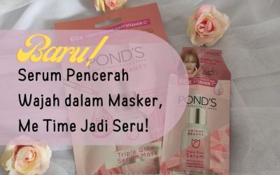 Serum Pencerah Wajah dalam Masker, Baru, Nih!