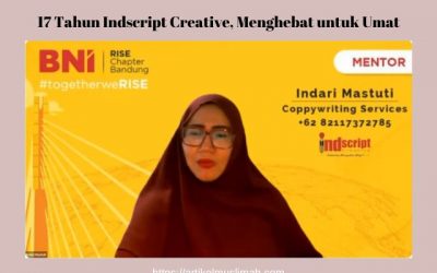 17 Tahun Indscript Creative, Suksesnya Community Building ala Indari Mastuti