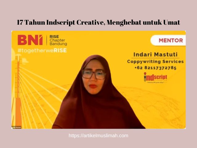 17 Tahun Indscript Creative, Suksesnya Community Building ala Indari Mastuti