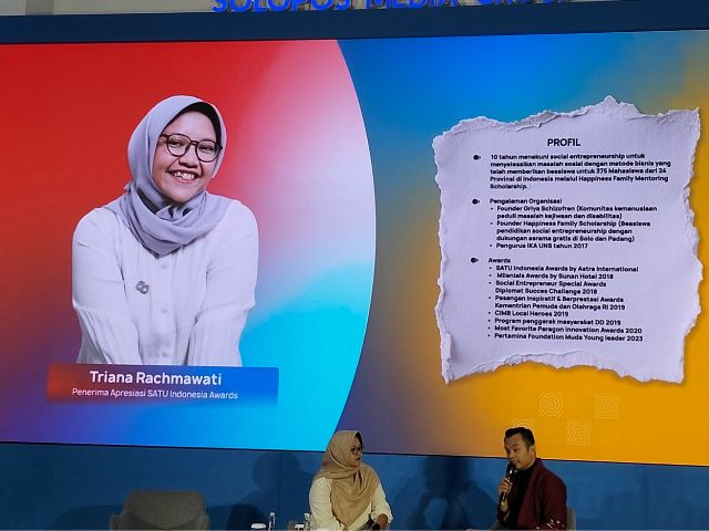 Berkenalan dengan Triana Rahmawati Penerima Satu Indonesia Awards 2017